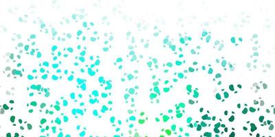 Light green vector template with abstract forms.