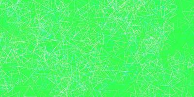 Light Green vector texture with random triangles.