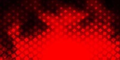 Dark Red vector background with rectangles.