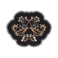 Color print with flowers in Simple style. Good for backgrounds, prints, apparel and textiles. vector