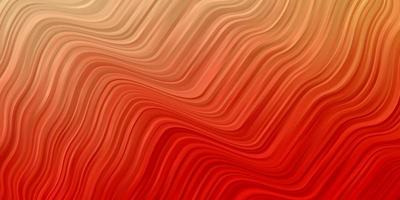 Light Red vector pattern with curves.