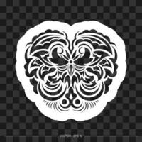 Luxurious monogram print in retro baroque style. Vector illustration