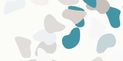 Light gray vector background with random forms.