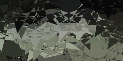 Light Gray vector background with polygonal forms.