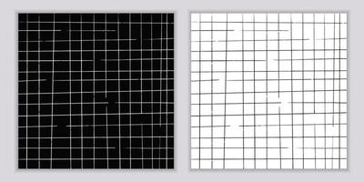conjunto de patrones geométricos de rayas blancas y negras en estilo retro. fondo vectorial para un diseño minimalista moderno vector