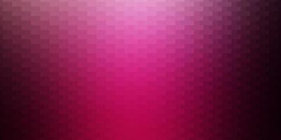 Dark Pink vector pattern in square style.