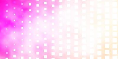 Light Pink vector pattern in square style.