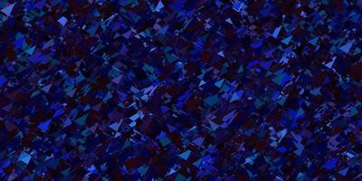 Light blue, red vector texture with random triangles.
