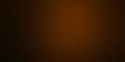 Dark Orange vector backdrop with rectangles.