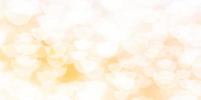Light Orange vector layout with circle shapes.