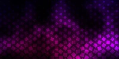 Dark Pink vector backdrop with rectangles.