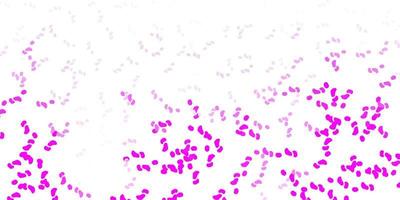 Light purple, pink vector template with abstract forms.