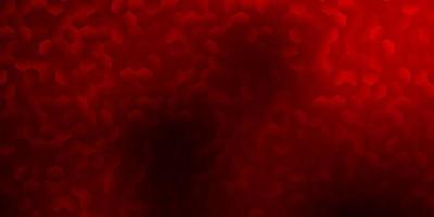 Dark red vector pattern with hexagons.