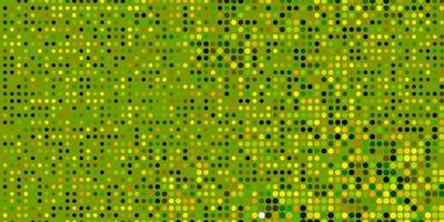 Light Green, Yellow vector pattern with spheres.