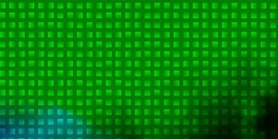 Dark Multicolor vector background with rectangles.