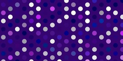 Light purple vector backdrop with dots.