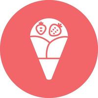 Crepe Icon Style vector