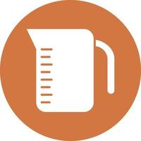 Measuring Jug Icon Style vector