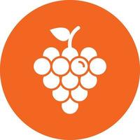 Grapes Icon Style vector