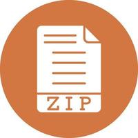 ZIP Icon Style vector