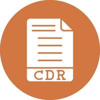 CDR Icon Style vector