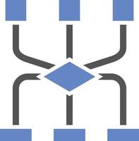 Flowchart Icon Style vector