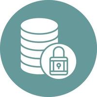 Database Icon Style vector