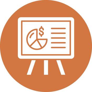 Presentation Icon Style vector