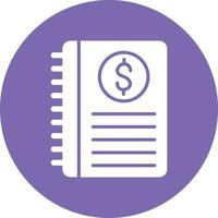 Notebook Icon Style vector