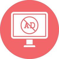 AD Blocker Icon Style vector