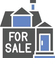 House Sale Icon Style vector