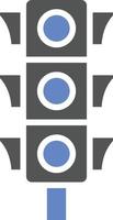 Traffic Lights Icon Style vector
