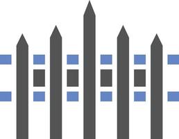 Fence Icon Style vector
