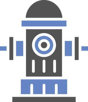 Hydrant Icon Style vector