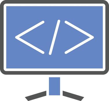 Coding Icon Style vector