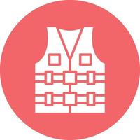 Life Vest Icon Style vector