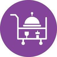 Room service Icon Style vector