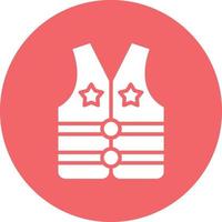 Life Vest Icon Style vector