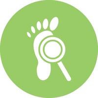 Footprint Icon Style vector