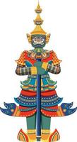 Thai giant statue design vector