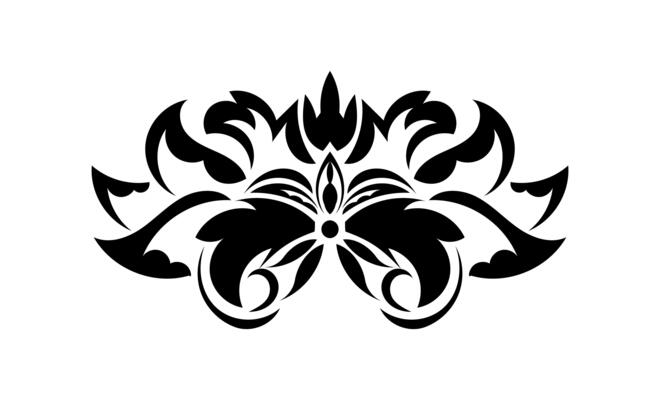 アンティークページ Vintage Baroque Victorian frame border victorian monogram