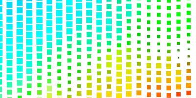 Light Blue, Green vector pattern in square style.