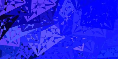 Light Purple vector backdrop with triangles, lines.