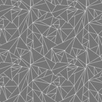 Seamless abstract pattern of broken geometric lines and triangles vector