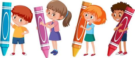 Crayon Stock Illustrations – 62,874 Crayon Stock Illustrations, Vectors &  Clipart - Dreamstime