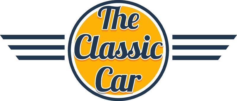 Classic car typography design