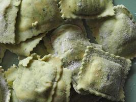 vegetarian agnolotti pasta food photo