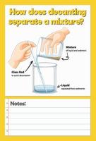 Science Experiment Log Worksheet vector