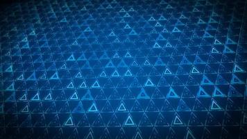 Triangle design of future technology digital geometric abstract background concept photo