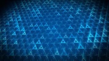 Triangle design of future technology digital geometric abstract background concept photo